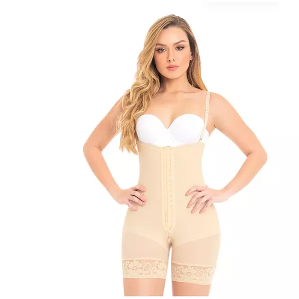 Ref 0066 Faja Corta Moldeadora Strapless Siliconado