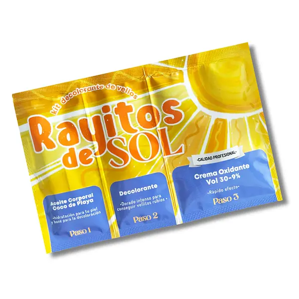 Kit Decolorante De Vellos