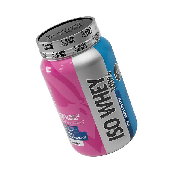 Iso Whey 100% 952 G – 28 Porciones – Sabor Red Velvet